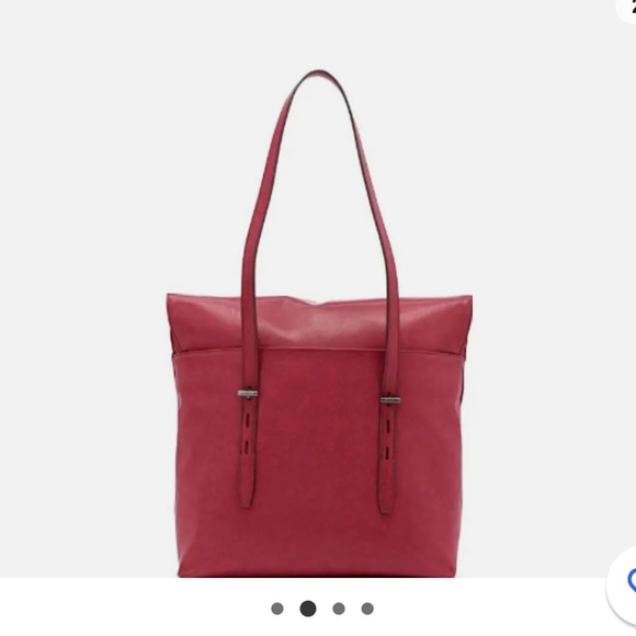 Calvin Klein Aurora Tote  ‎ 12.5 x 13 x 7 , PORT COLOR - Picture 2 of 4